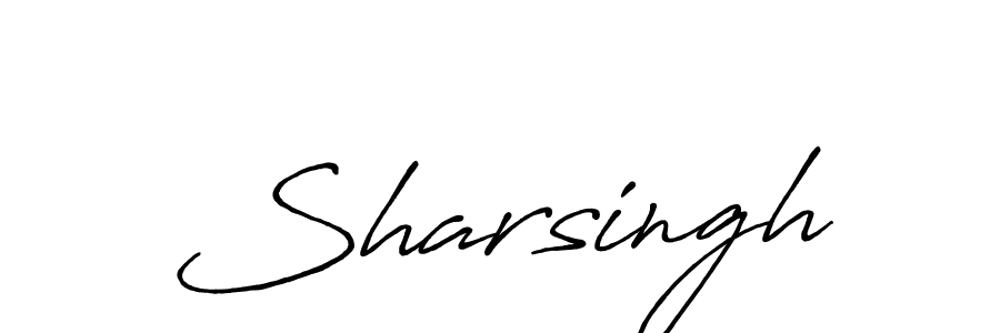 How to make Sharsingh name signature. Use Antro_Vectra_Bolder style for creating short signs online. This is the latest handwritten sign. Sharsingh signature style 7 images and pictures png