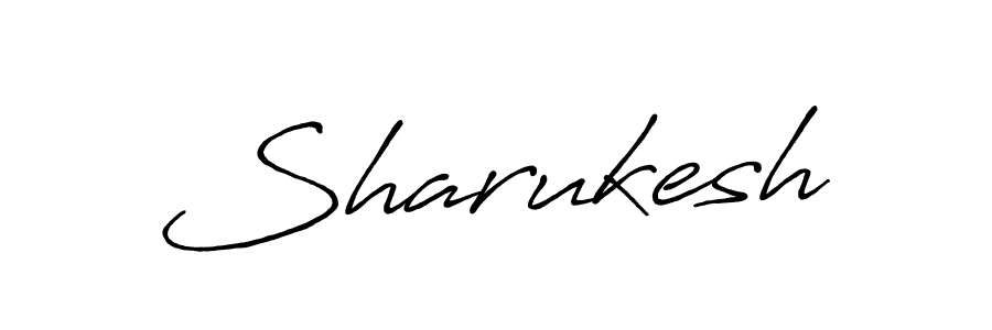 How to make Sharukesh name signature. Use Antro_Vectra_Bolder style for creating short signs online. This is the latest handwritten sign. Sharukesh signature style 7 images and pictures png
