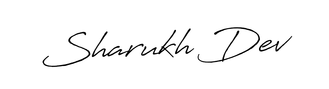 It looks lik you need a new signature style for name Sharukh Dev. Design unique handwritten (Antro_Vectra_Bolder) signature with our free signature maker in just a few clicks. Sharukh Dev signature style 7 images and pictures png