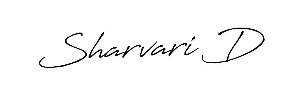 if you are searching for the best signature style for your name Sharvari D. so please give up your signature search. here we have designed multiple signature styles  using Antro_Vectra_Bolder. Sharvari D signature style 7 images and pictures png