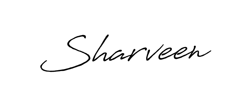 Also we have Sharveen name is the best signature style. Create professional handwritten signature collection using Antro_Vectra_Bolder autograph style. Sharveen signature style 7 images and pictures png