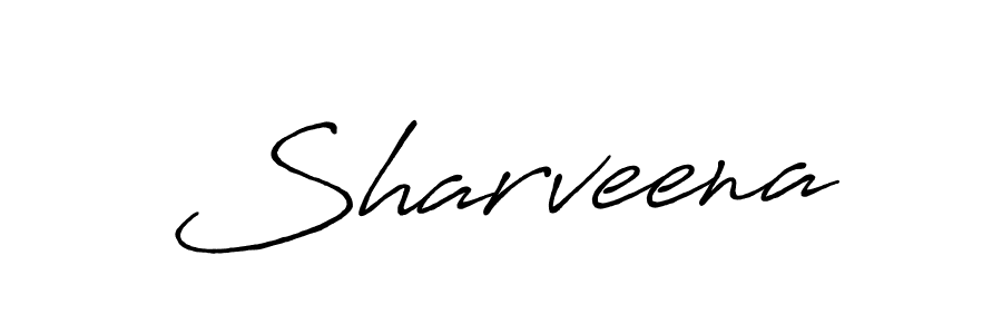 Also we have Sharveena name is the best signature style. Create professional handwritten signature collection using Antro_Vectra_Bolder autograph style. Sharveena signature style 7 images and pictures png