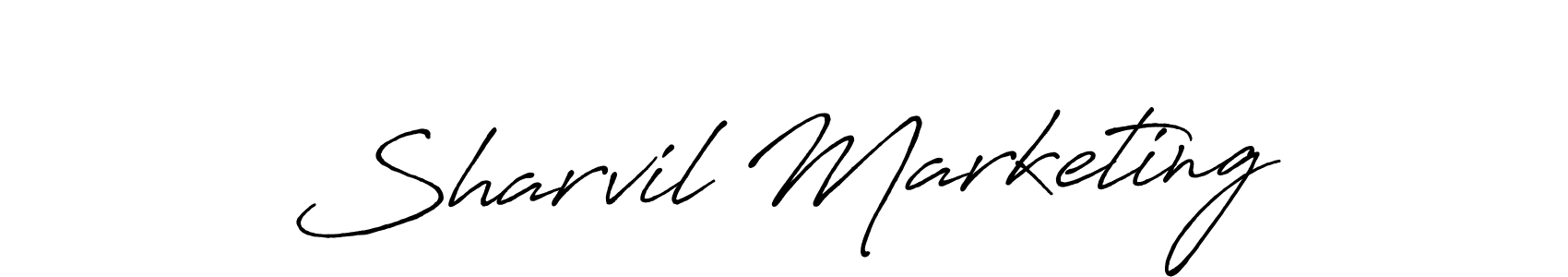 The best way (Antro_Vectra_Bolder) to make a short signature is to pick only two or three words in your name. The name Sharvil Marketing include a total of six letters. For converting this name. Sharvil Marketing signature style 7 images and pictures png