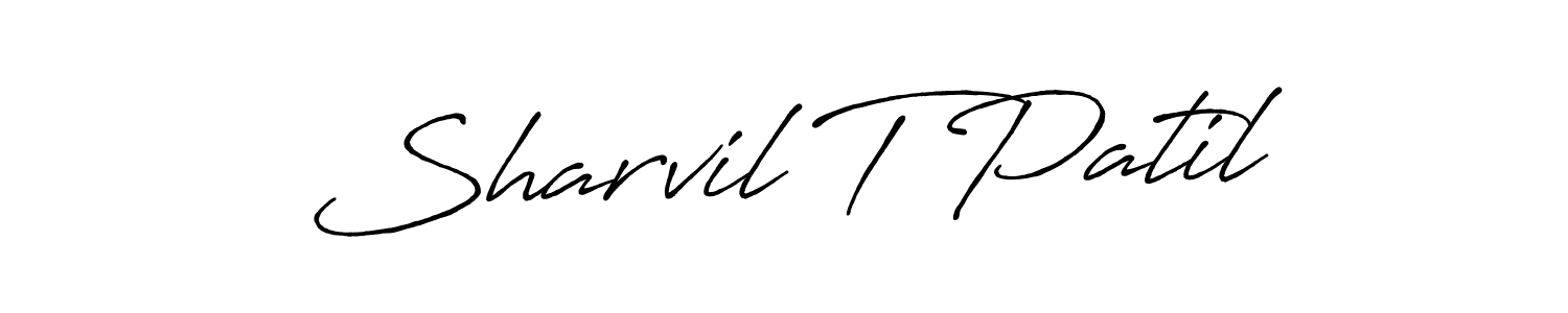 You can use this online signature creator to create a handwritten signature for the name Sharvil T Patil. This is the best online autograph maker. Sharvil T Patil signature style 7 images and pictures png