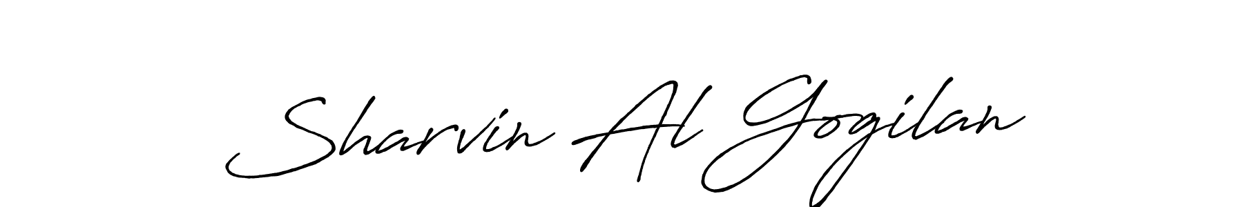 Make a short Sharvin Al Gogilan signature style. Manage your documents anywhere anytime using Antro_Vectra_Bolder. Create and add eSignatures, submit forms, share and send files easily. Sharvin Al Gogilan signature style 7 images and pictures png
