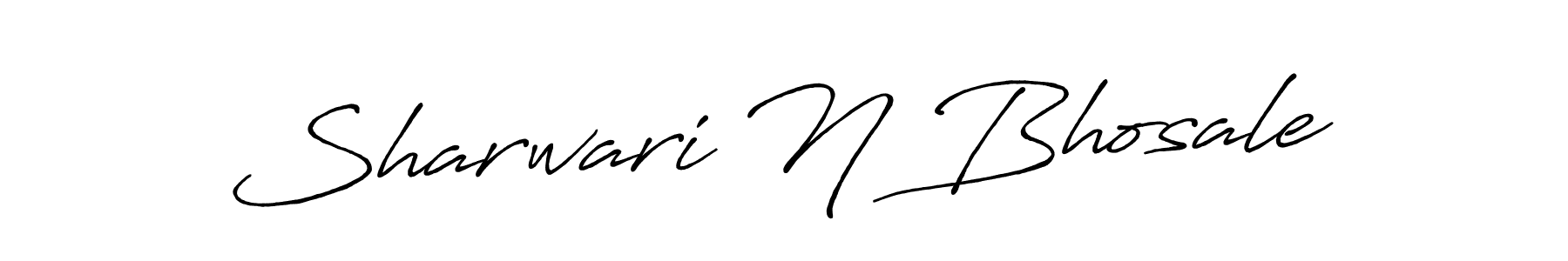 Check out images of Autograph of Sharwari N Bhosale name. Actor Sharwari N Bhosale Signature Style. Antro_Vectra_Bolder is a professional sign style online. Sharwari N Bhosale signature style 7 images and pictures png