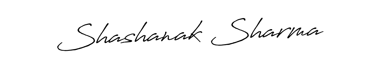 It looks lik you need a new signature style for name Shashanak Sharma. Design unique handwritten (Antro_Vectra_Bolder) signature with our free signature maker in just a few clicks. Shashanak Sharma signature style 7 images and pictures png