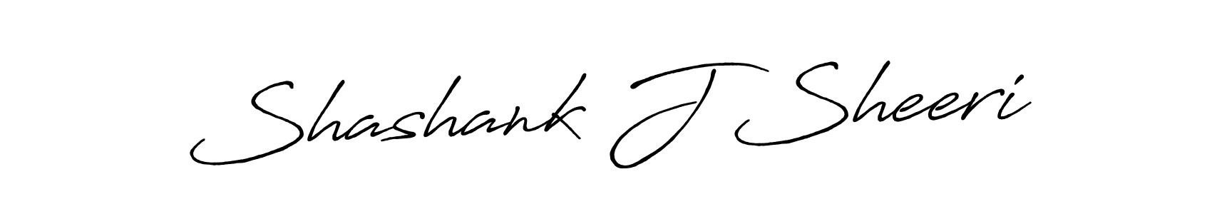 Use a signature maker to create a handwritten signature online. With this signature software, you can design (Antro_Vectra_Bolder) your own signature for name Shashank J Sheeri. Shashank J Sheeri signature style 7 images and pictures png