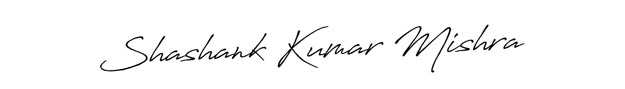 Make a beautiful signature design for name Shashank Kumar Mishra. With this signature (Antro_Vectra_Bolder) style, you can create a handwritten signature for free. Shashank Kumar Mishra signature style 7 images and pictures png