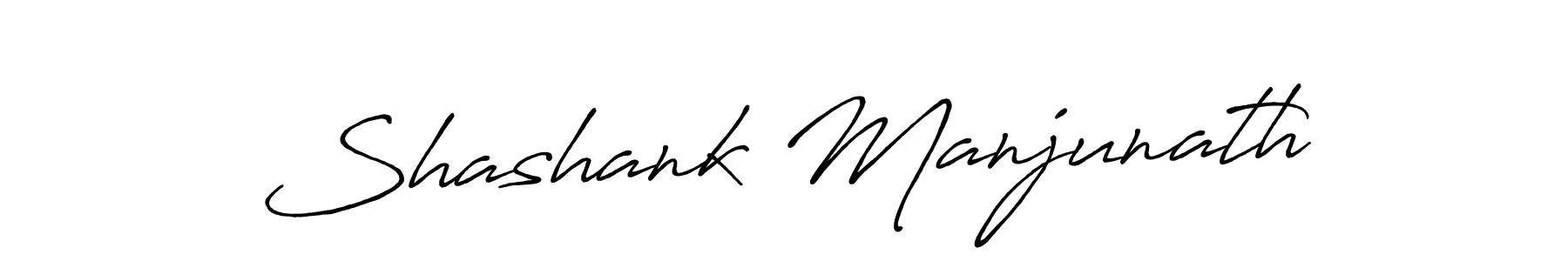 Also You can easily find your signature by using the search form. We will create Shashank Manjunath name handwritten signature images for you free of cost using Antro_Vectra_Bolder sign style. Shashank Manjunath signature style 7 images and pictures png