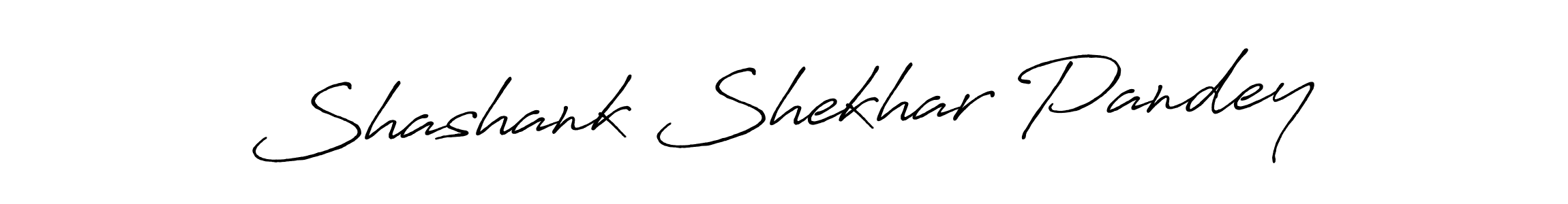 How to make Shashank Shekhar Pandey signature? Antro_Vectra_Bolder is a professional autograph style. Create handwritten signature for Shashank Shekhar Pandey name. Shashank Shekhar Pandey signature style 7 images and pictures png