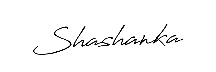 Create a beautiful signature design for name Shashanka. With this signature (Antro_Vectra_Bolder) fonts, you can make a handwritten signature for free. Shashanka signature style 7 images and pictures png