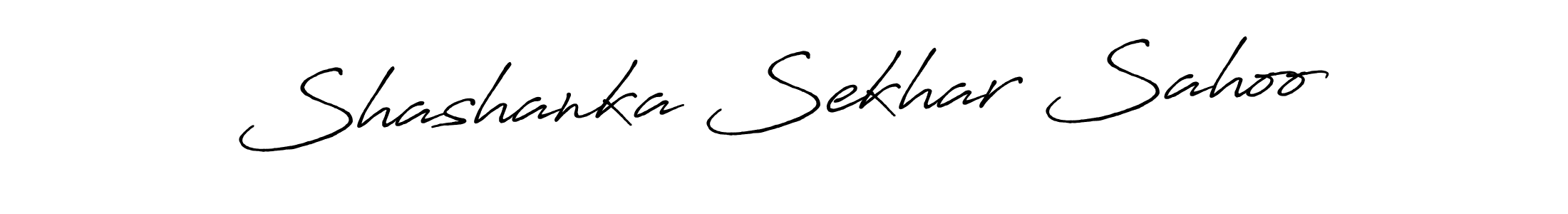 Use a signature maker to create a handwritten signature online. With this signature software, you can design (Antro_Vectra_Bolder) your own signature for name Shashanka Sekhar Sahoo. Shashanka Sekhar Sahoo signature style 7 images and pictures png