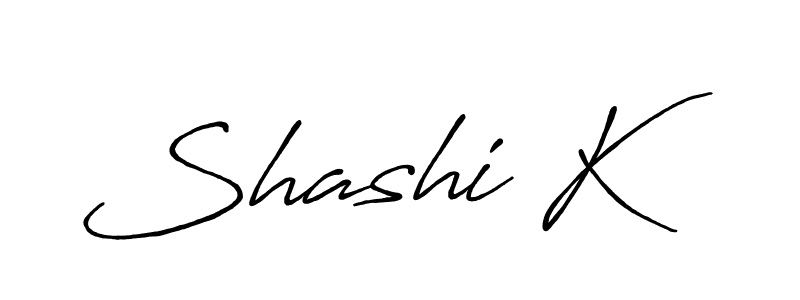 Also You can easily find your signature by using the search form. We will create Shashi K name handwritten signature images for you free of cost using Antro_Vectra_Bolder sign style. Shashi K signature style 7 images and pictures png