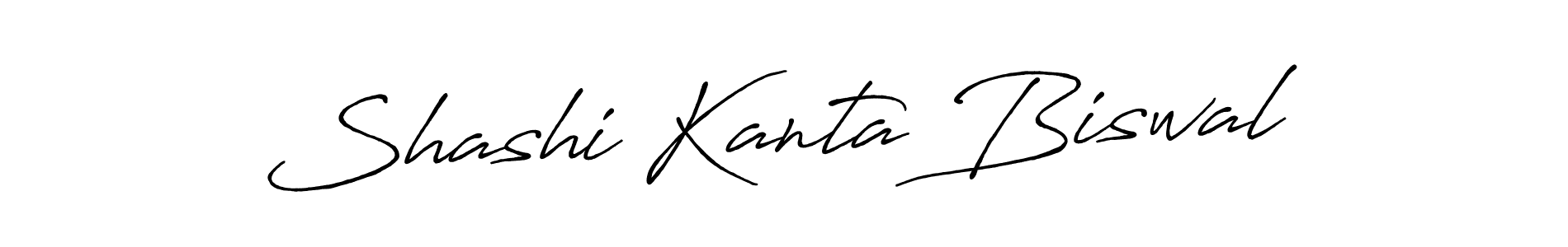 Use a signature maker to create a handwritten signature online. With this signature software, you can design (Antro_Vectra_Bolder) your own signature for name Shashi Kanta Biswal. Shashi Kanta Biswal signature style 7 images and pictures png