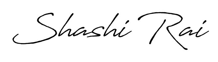 Generate high-definition signature styles for Shashi Rai. The Antro_Vectra_Bolder typeface ensures crisp legibility and sophisticated design. Shashi Rai signature style 7 images and pictures png