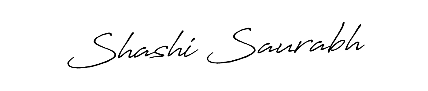 Similarly Antro_Vectra_Bolder is the best handwritten signature design. Signature creator online .You can use it as an online autograph creator for name Shashi Saurabh. Shashi Saurabh signature style 7 images and pictures png
