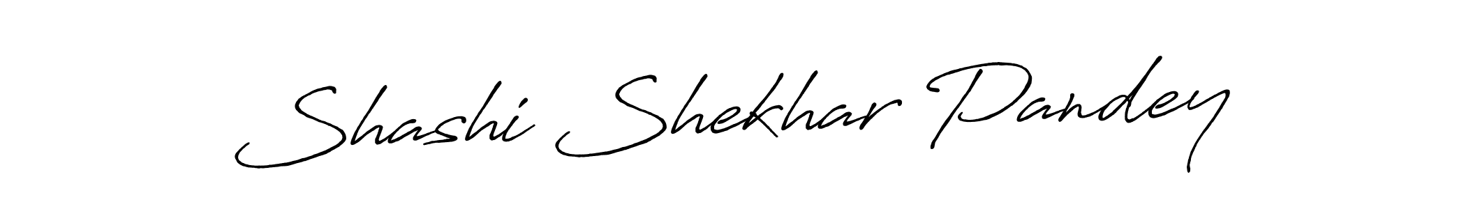 Shashi Shekhar Pandey stylish signature style. Best Handwritten Sign (Antro_Vectra_Bolder) for my name. Handwritten Signature Collection Ideas for my name Shashi Shekhar Pandey. Shashi Shekhar Pandey signature style 7 images and pictures png