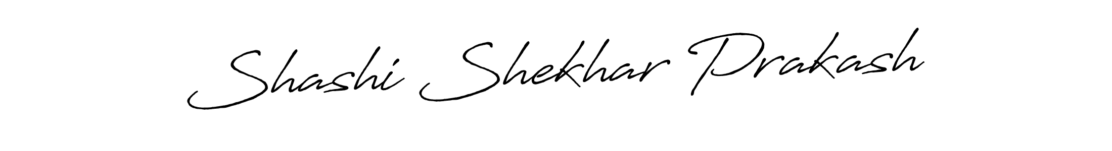 How to make Shashi Shekhar Prakash signature? Antro_Vectra_Bolder is a professional autograph style. Create handwritten signature for Shashi Shekhar Prakash name. Shashi Shekhar Prakash signature style 7 images and pictures png