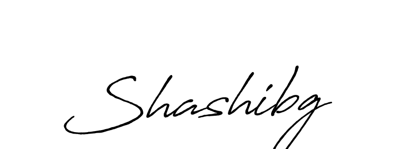 Shashibg stylish signature style. Best Handwritten Sign (Antro_Vectra_Bolder) for my name. Handwritten Signature Collection Ideas for my name Shashibg. Shashibg signature style 7 images and pictures png