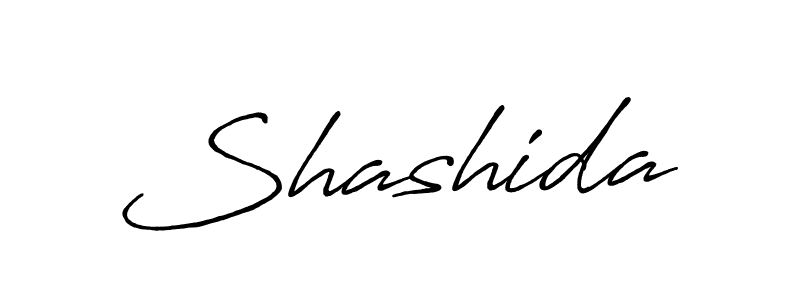 Create a beautiful signature design for name Shashida. With this signature (Antro_Vectra_Bolder) fonts, you can make a handwritten signature for free. Shashida signature style 7 images and pictures png
