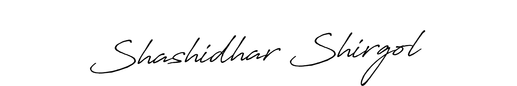 It looks lik you need a new signature style for name Shashidhar Shirgol. Design unique handwritten (Antro_Vectra_Bolder) signature with our free signature maker in just a few clicks. Shashidhar Shirgol signature style 7 images and pictures png