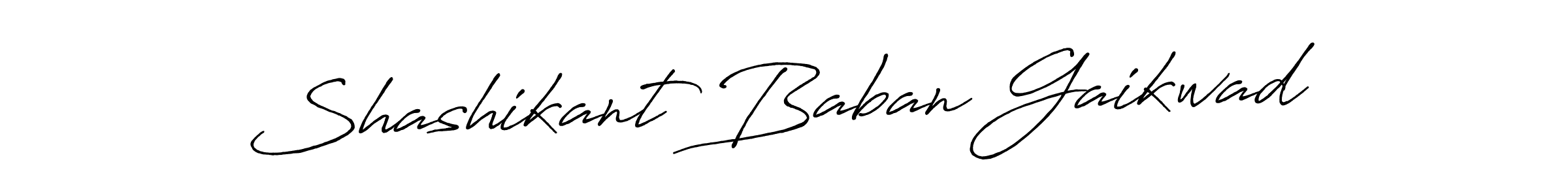 Use a signature maker to create a handwritten signature online. With this signature software, you can design (Antro_Vectra_Bolder) your own signature for name Shashikant Baban Gaikwad. Shashikant Baban Gaikwad signature style 7 images and pictures png