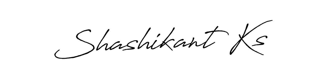 Similarly Antro_Vectra_Bolder is the best handwritten signature design. Signature creator online .You can use it as an online autograph creator for name Shashikant Ks. Shashikant Ks signature style 7 images and pictures png