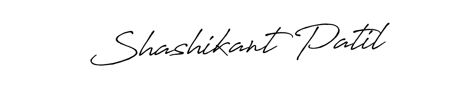 Also we have Shashikant Patil name is the best signature style. Create professional handwritten signature collection using Antro_Vectra_Bolder autograph style. Shashikant Patil signature style 7 images and pictures png