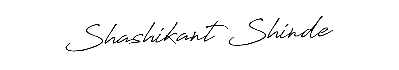 Use a signature maker to create a handwritten signature online. With this signature software, you can design (Antro_Vectra_Bolder) your own signature for name Shashikant Shinde. Shashikant Shinde signature style 7 images and pictures png