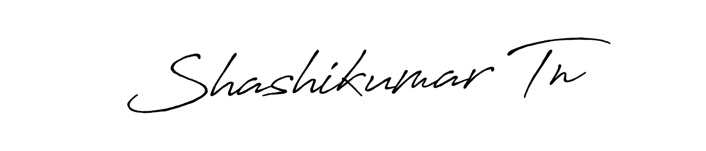 Also we have Shashikumar Tn name is the best signature style. Create professional handwritten signature collection using Antro_Vectra_Bolder autograph style. Shashikumar Tn signature style 7 images and pictures png