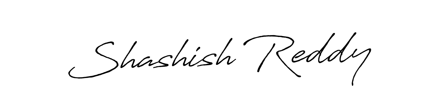 Shashish Reddy stylish signature style. Best Handwritten Sign (Antro_Vectra_Bolder) for my name. Handwritten Signature Collection Ideas for my name Shashish Reddy. Shashish Reddy signature style 7 images and pictures png