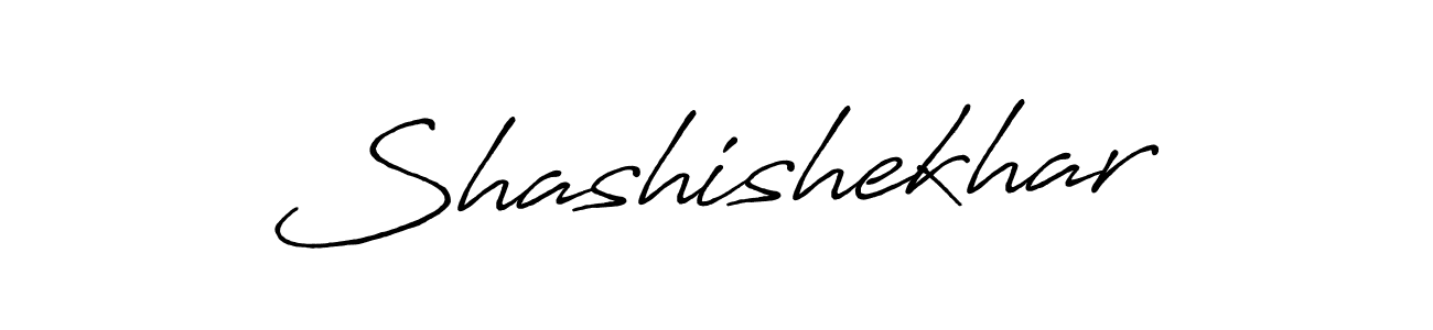 How to make Shashishekhar name signature. Use Antro_Vectra_Bolder style for creating short signs online. This is the latest handwritten sign. Shashishekhar signature style 7 images and pictures png