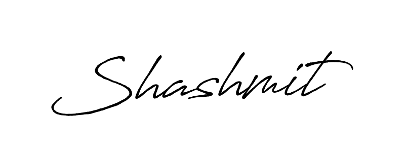 Make a beautiful signature design for name Shashmit. With this signature (Antro_Vectra_Bolder) style, you can create a handwritten signature for free. Shashmit signature style 7 images and pictures png