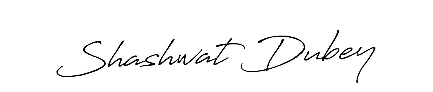 How to make Shashwat Dubey signature? Antro_Vectra_Bolder is a professional autograph style. Create handwritten signature for Shashwat Dubey name. Shashwat Dubey signature style 7 images and pictures png