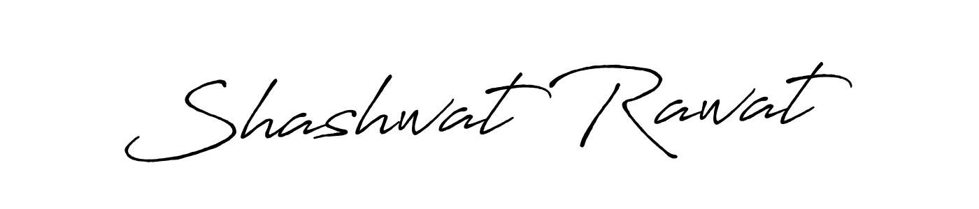 How to make Shashwat Rawat signature? Antro_Vectra_Bolder is a professional autograph style. Create handwritten signature for Shashwat Rawat name. Shashwat Rawat signature style 7 images and pictures png