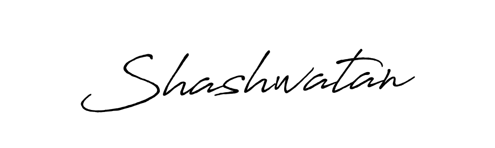 Use a signature maker to create a handwritten signature online. With this signature software, you can design (Antro_Vectra_Bolder) your own signature for name Shashwatan. Shashwatan signature style 7 images and pictures png