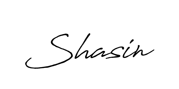 Make a beautiful signature design for name Shasin. With this signature (Antro_Vectra_Bolder) style, you can create a handwritten signature for free. Shasin signature style 7 images and pictures png
