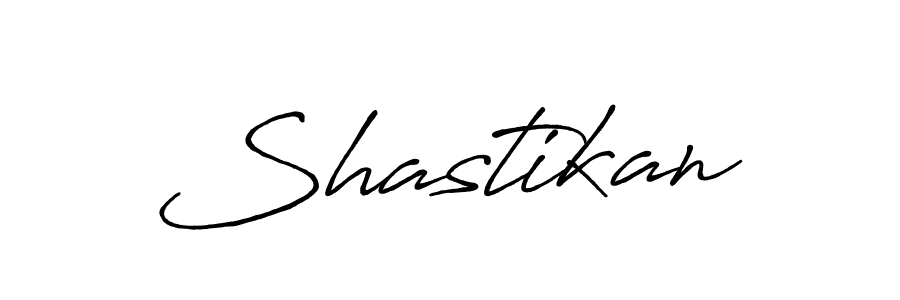 Design your own signature with our free online signature maker. With this signature software, you can create a handwritten (Antro_Vectra_Bolder) signature for name Shastikan. Shastikan signature style 7 images and pictures png