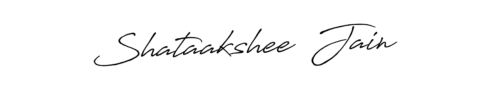 You can use this online signature creator to create a handwritten signature for the name Shataakshee  Jain. This is the best online autograph maker. Shataakshee  Jain signature style 7 images and pictures png