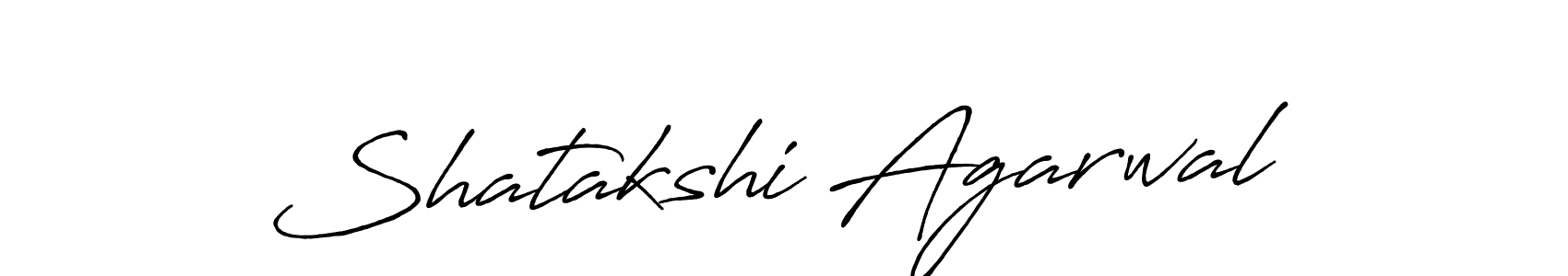 Shatakshi Agarwal stylish signature style. Best Handwritten Sign (Antro_Vectra_Bolder) for my name. Handwritten Signature Collection Ideas for my name Shatakshi Agarwal. Shatakshi Agarwal signature style 7 images and pictures png