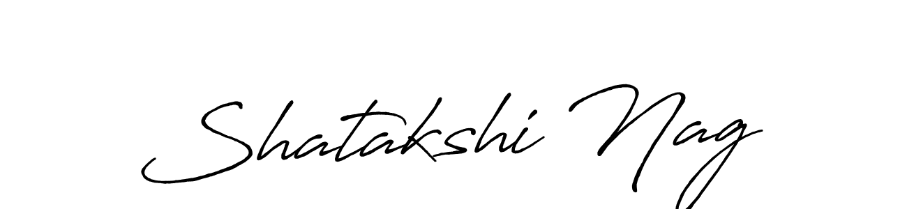 The best way (Antro_Vectra_Bolder) to make a short signature is to pick only two or three words in your name. The name Shatakshi Nag include a total of six letters. For converting this name. Shatakshi Nag signature style 7 images and pictures png