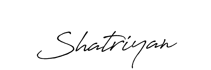 Antro_Vectra_Bolder is a professional signature style that is perfect for those who want to add a touch of class to their signature. It is also a great choice for those who want to make their signature more unique. Get Shatriyan name to fancy signature for free. Shatriyan signature style 7 images and pictures png