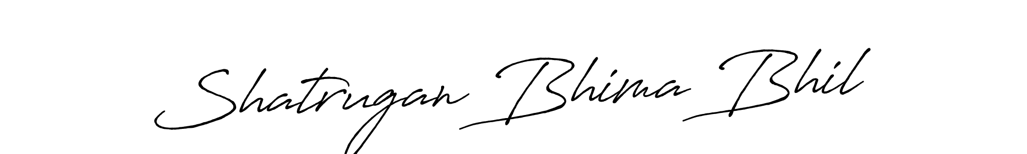 Make a beautiful signature design for name Shatrugan Bhima Bhil. Use this online signature maker to create a handwritten signature for free. Shatrugan Bhima Bhil signature style 7 images and pictures png