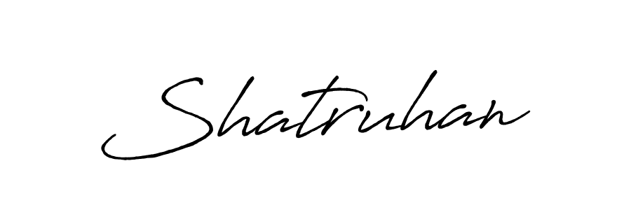 Similarly Antro_Vectra_Bolder is the best handwritten signature design. Signature creator online .You can use it as an online autograph creator for name Shatruhan. Shatruhan signature style 7 images and pictures png