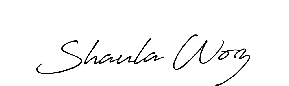 Antro_Vectra_Bolder is a professional signature style that is perfect for those who want to add a touch of class to their signature. It is also a great choice for those who want to make their signature more unique. Get Shaula Woz name to fancy signature for free. Shaula Woz signature style 7 images and pictures png