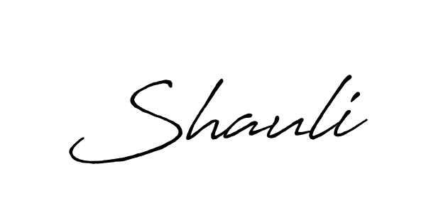 Make a beautiful signature design for name Shauli. Use this online signature maker to create a handwritten signature for free. Shauli signature style 7 images and pictures png