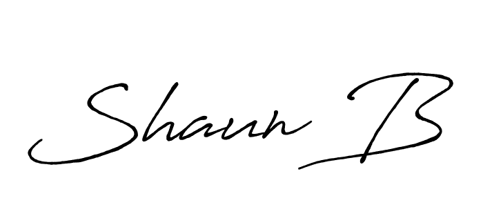 Make a beautiful signature design for name Shaun B. Use this online signature maker to create a handwritten signature for free. Shaun B signature style 7 images and pictures png