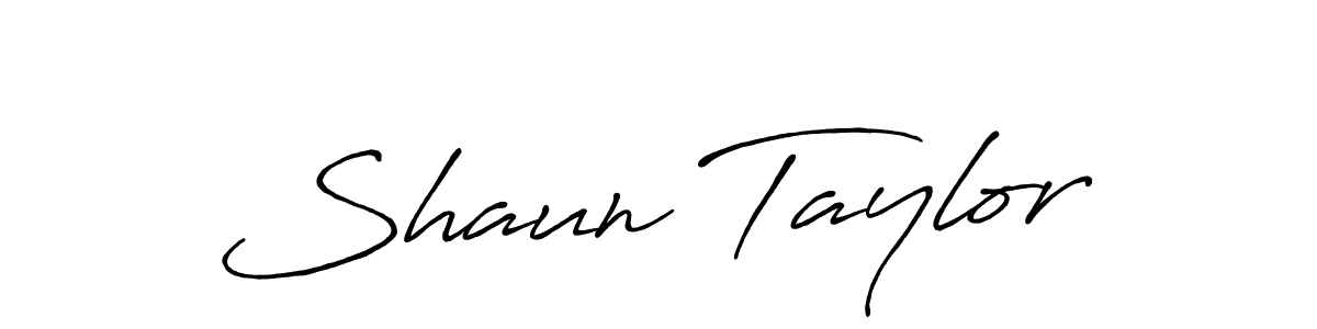 It looks lik you need a new signature style for name Shaun Taylor. Design unique handwritten (Antro_Vectra_Bolder) signature with our free signature maker in just a few clicks. Shaun Taylor signature style 7 images and pictures png