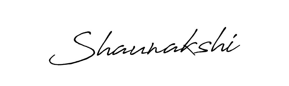 How to make Shaunakshi signature? Antro_Vectra_Bolder is a professional autograph style. Create handwritten signature for Shaunakshi name. Shaunakshi signature style 7 images and pictures png